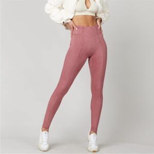 SPANX Dusty Rose High-Rise Leggings
